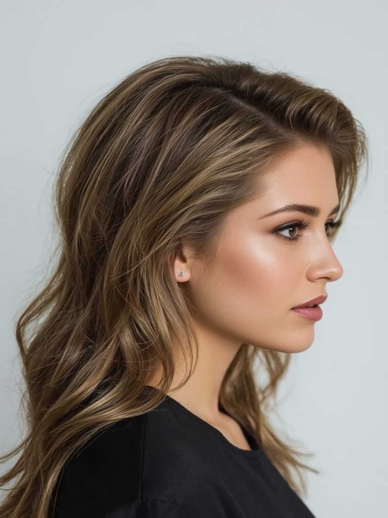 The Wolf Cut Butterfly Haircut Long Hair For Round Face