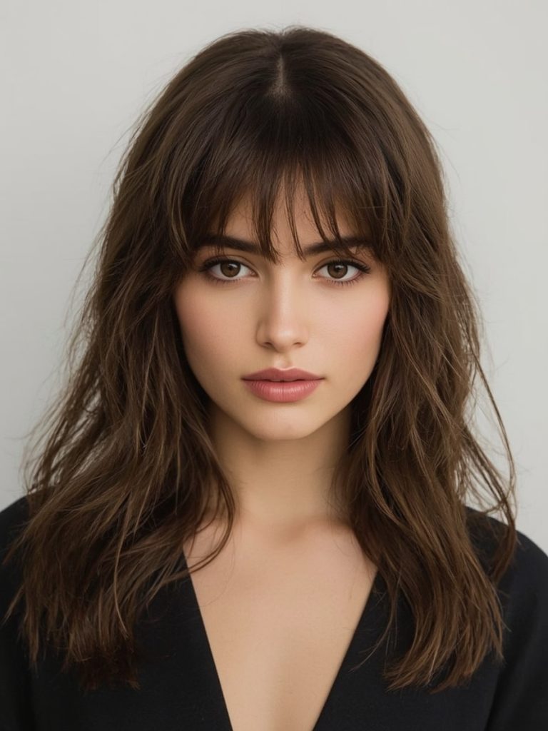 The E-Girl Hair Butterfly Haircut Long Hair For Round Face