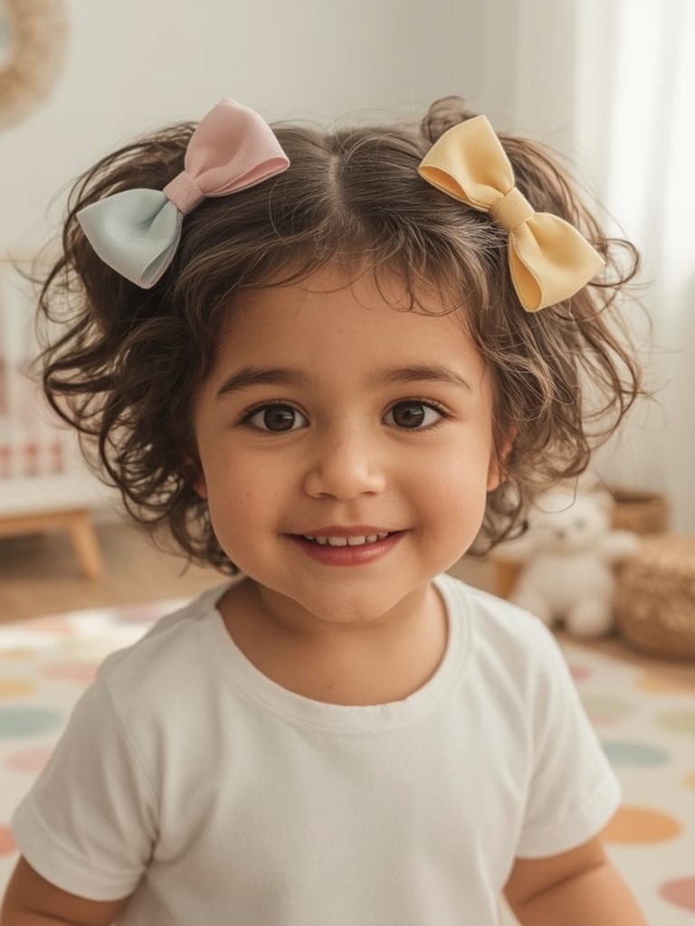 Hair Styles Kids: Half-Up Braided Crown