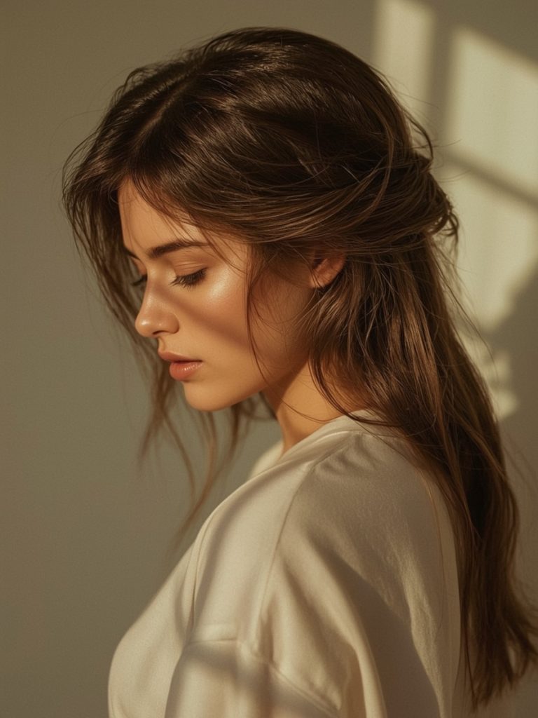 The Thick Hair Butterfly Haircut Long Hair For Round Face