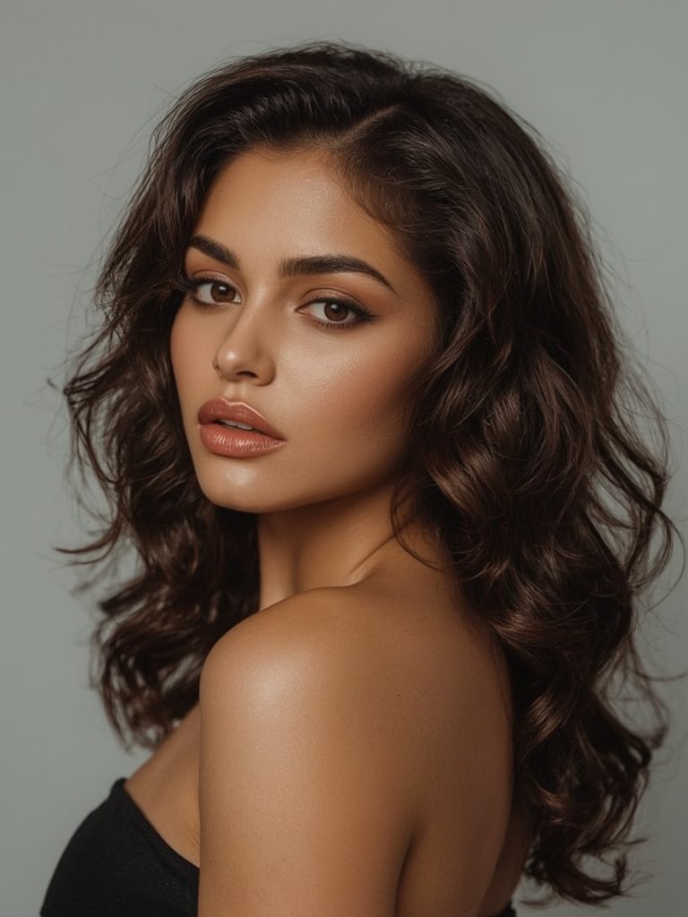 Hair Styles Curly Hairstyles: Curl with Hair Gems