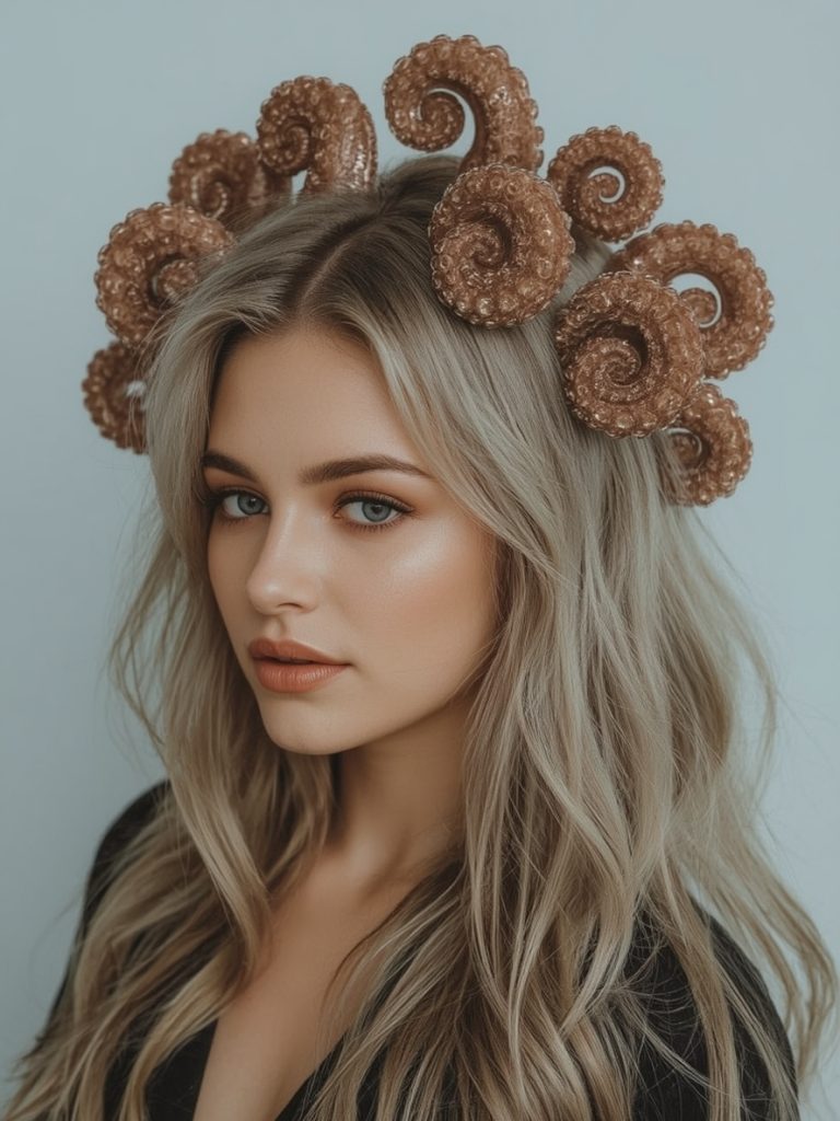 The Balayage Butterfly Haircut Long Hair For Round Face