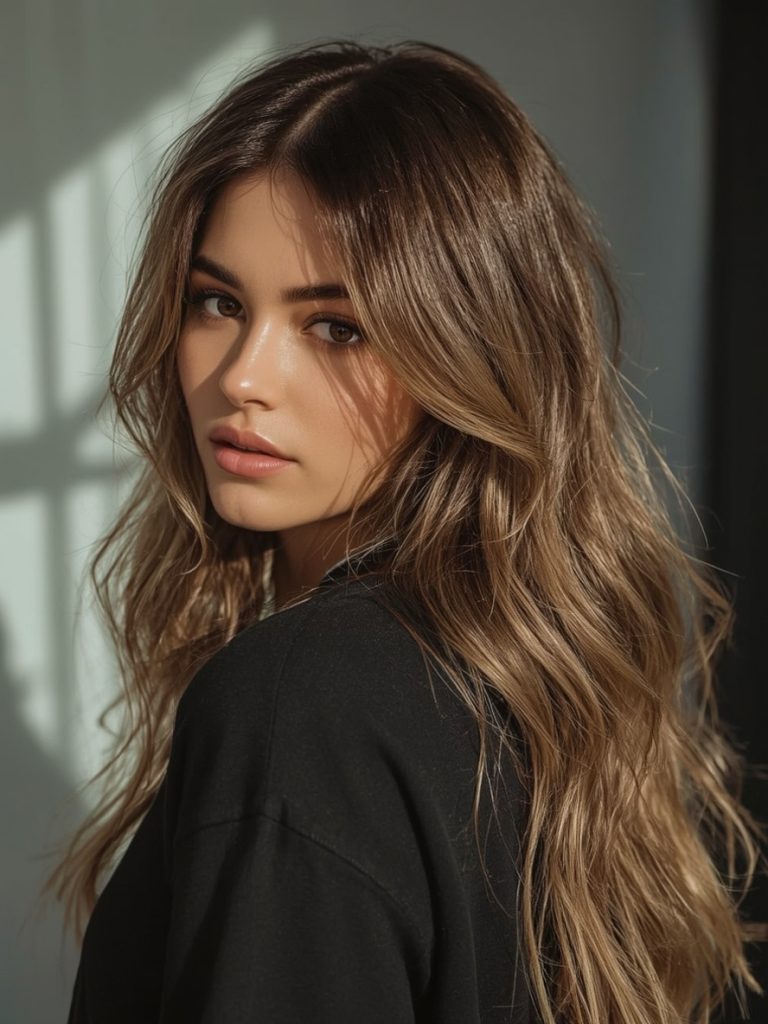 The Curly Butterfly Haircut Long Hair For Round Face