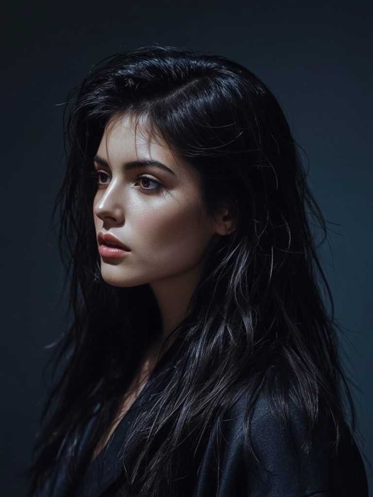 The Wispy Bangs Butterfly Haircut Long Hair For Round Face