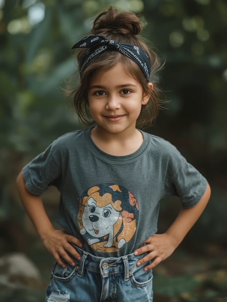 Hair Styles Kids: Side Swept Bangs