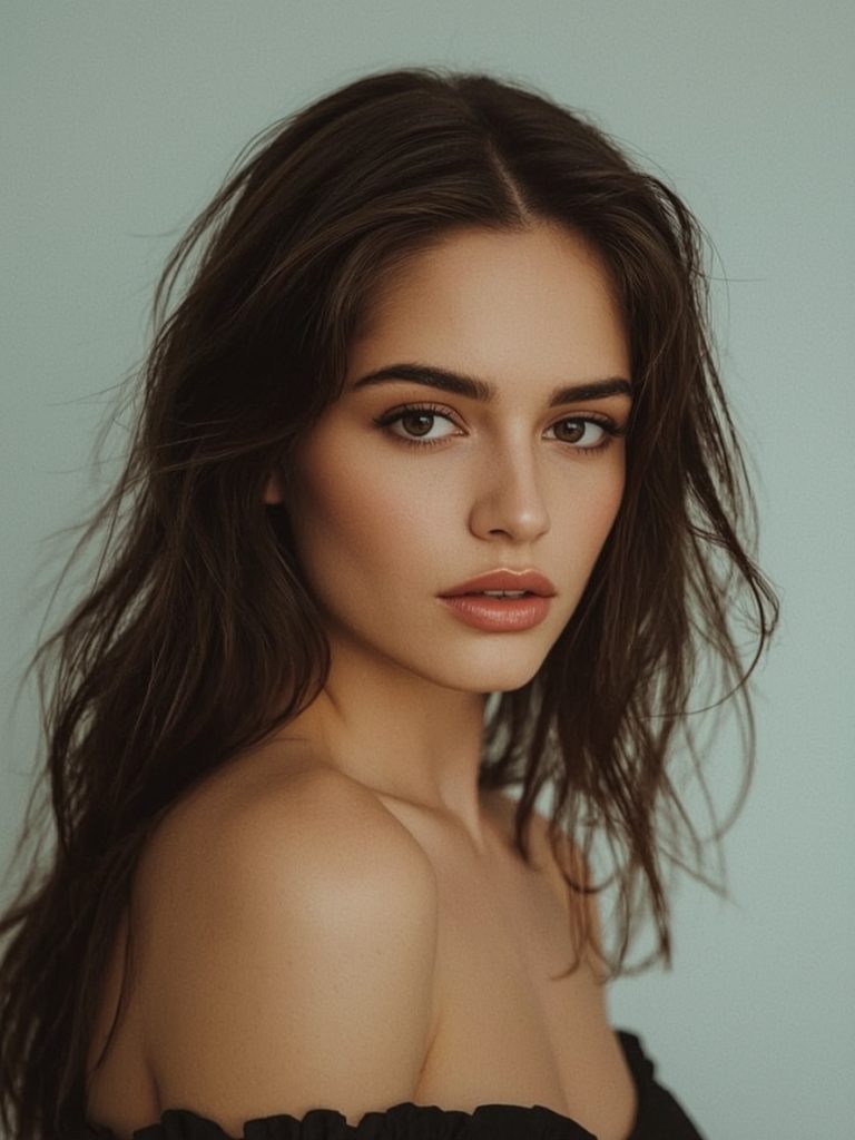 The Wavy Butterfly Haircut Long Hair For Round Face