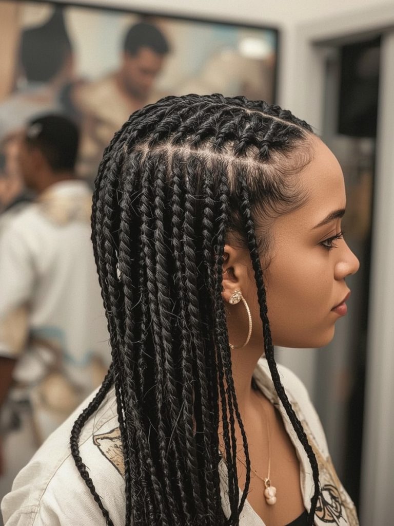 Hair Styles Braids Ideas: Micro Braids