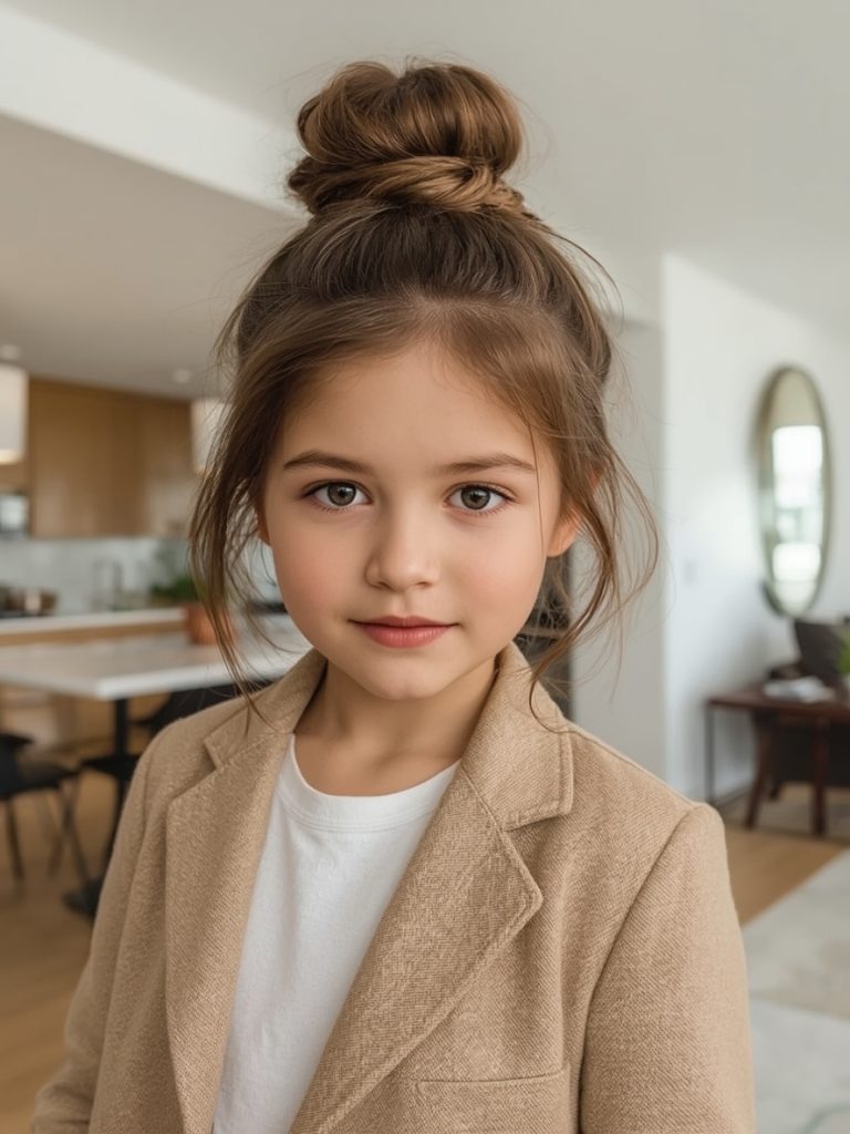 Hair Styles Kids: Twisted Crown Braid