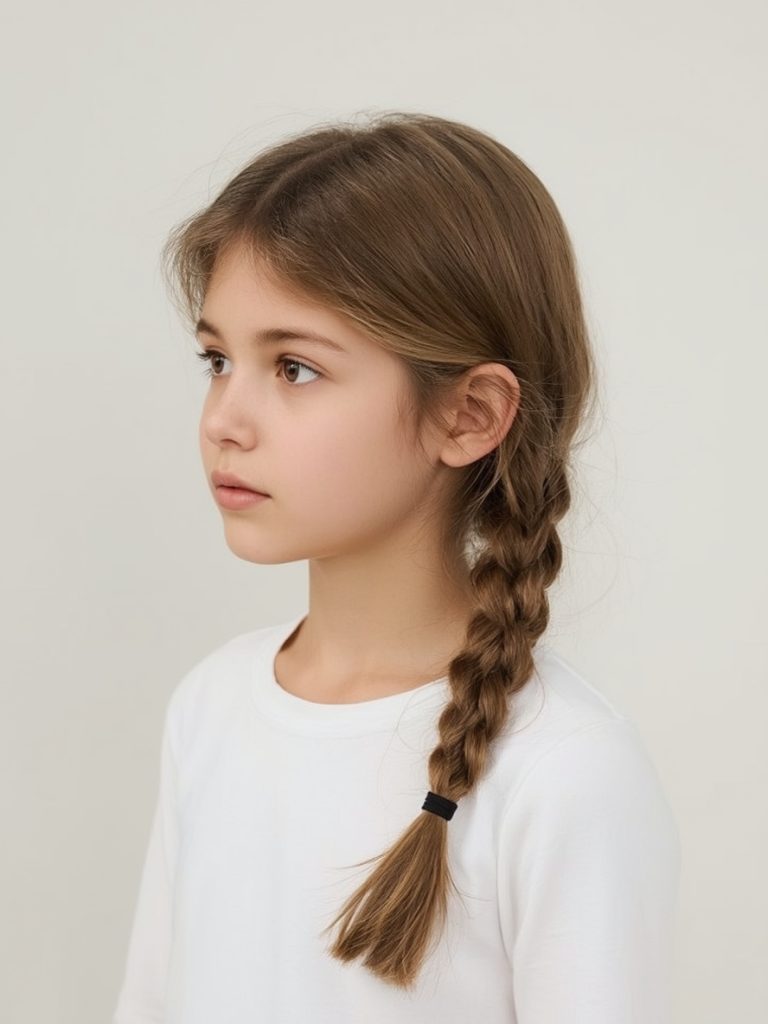 Hair Styles Kids: Waterfall Braid