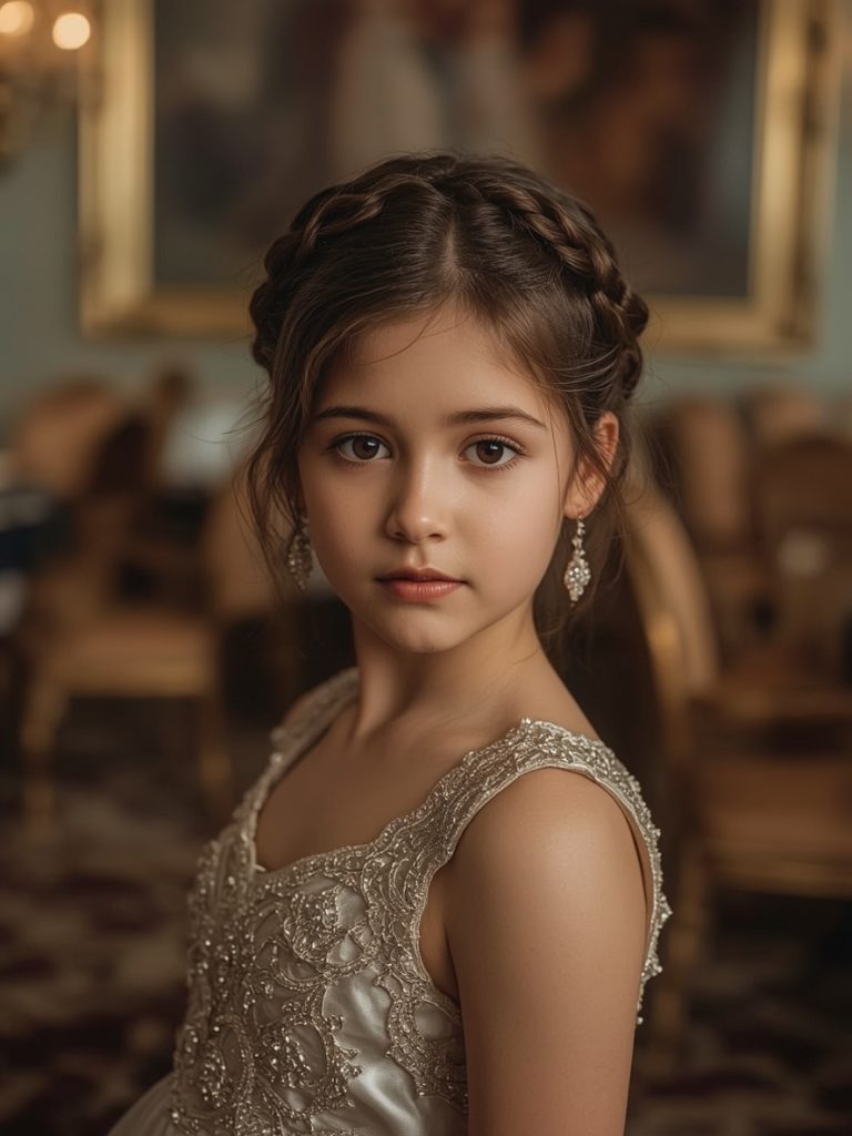 Hair Styles Kids: Simple Side Braid