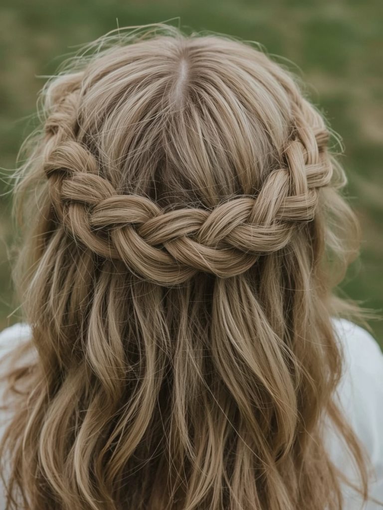 Hair Styles Updos: Boho Braid Updo