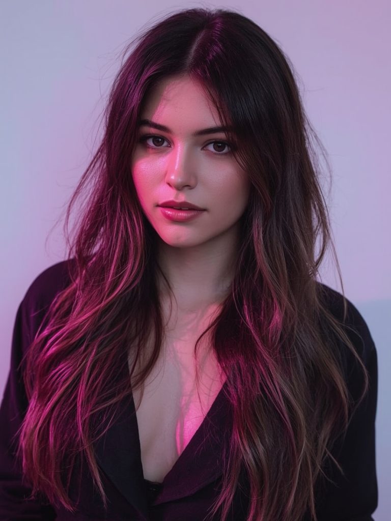 The Soft Layered Butterfly Haircut Long Hair For Round Face