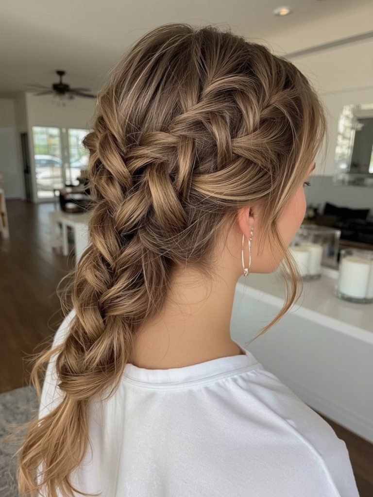 Hair Styles Braids Ideas: Braided Ponytail