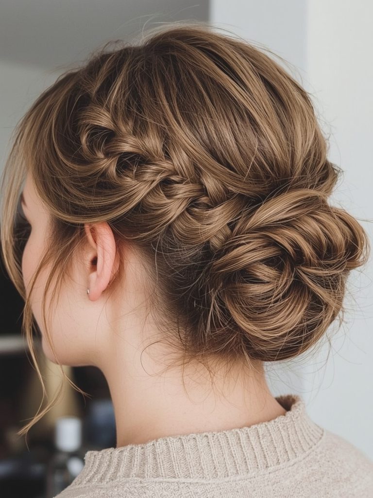 Hair Styles Braids Ideas: Braid with Ribbon