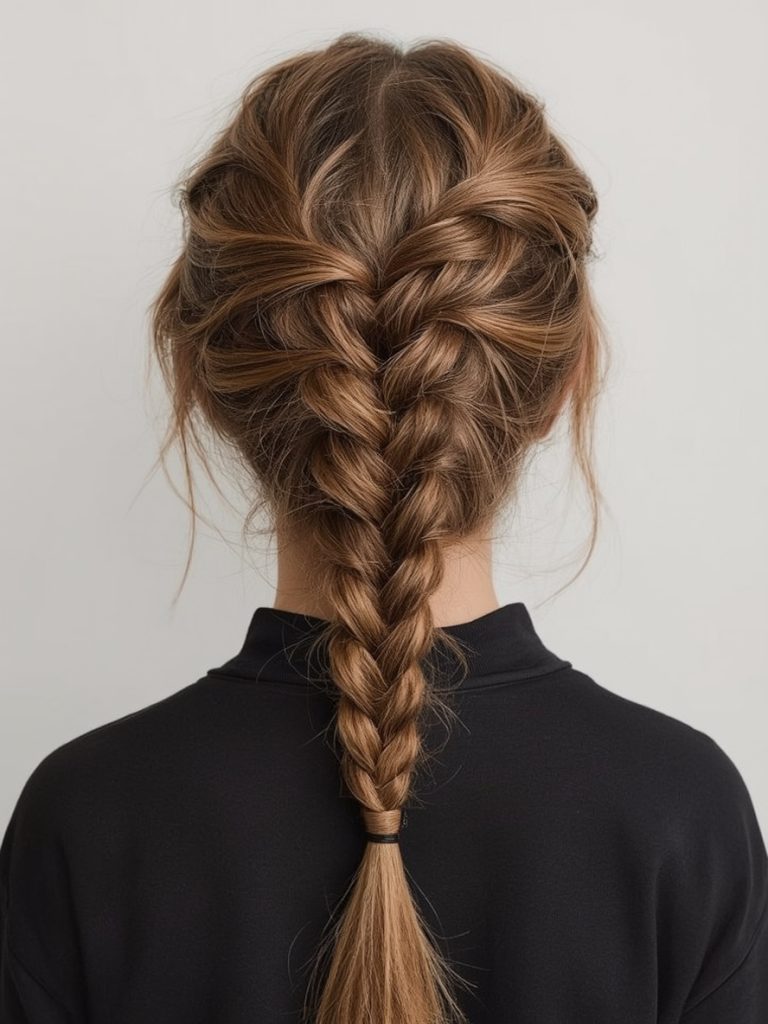 Hair Styles Braids Ideas: Braid into Braid
