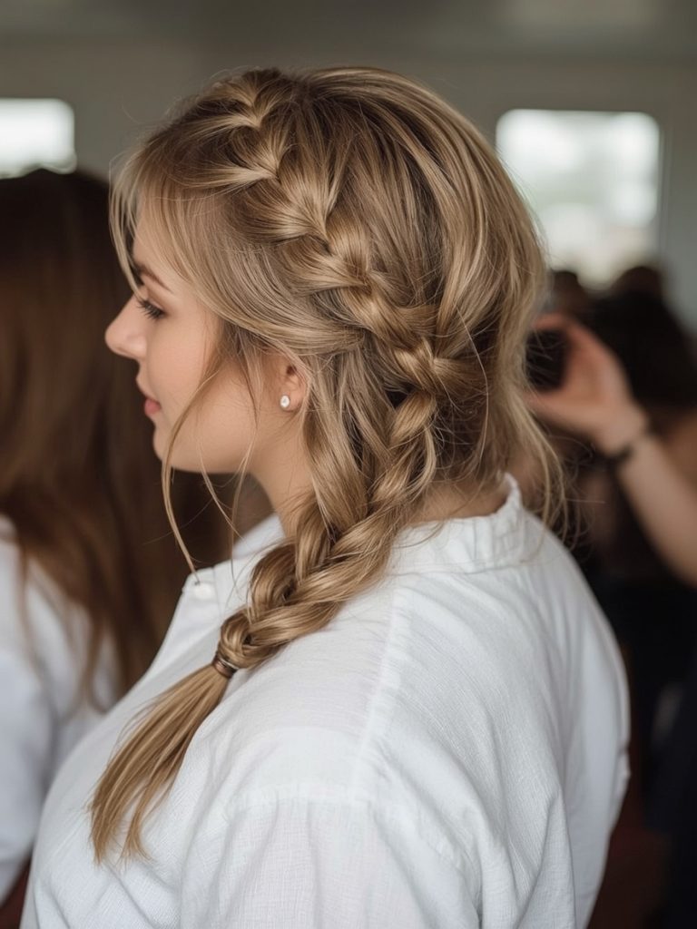 Hair Styles Braids Ideas: Four-Strand Braid