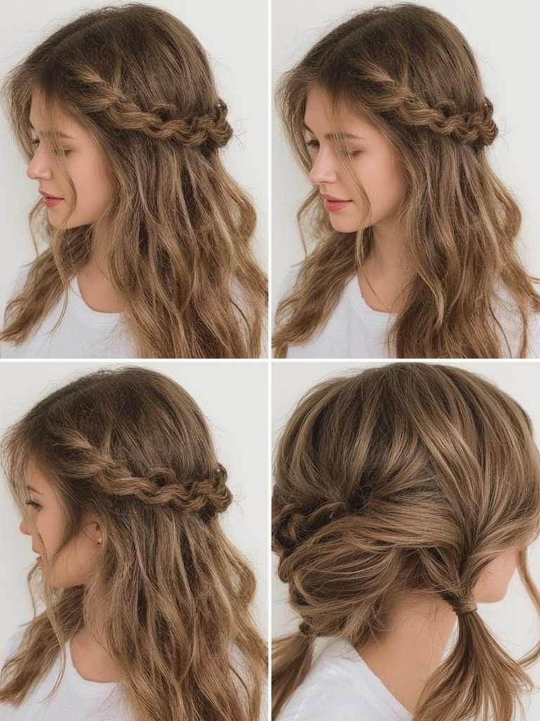Hair Styles Braids Ideas: Waterfall Braid