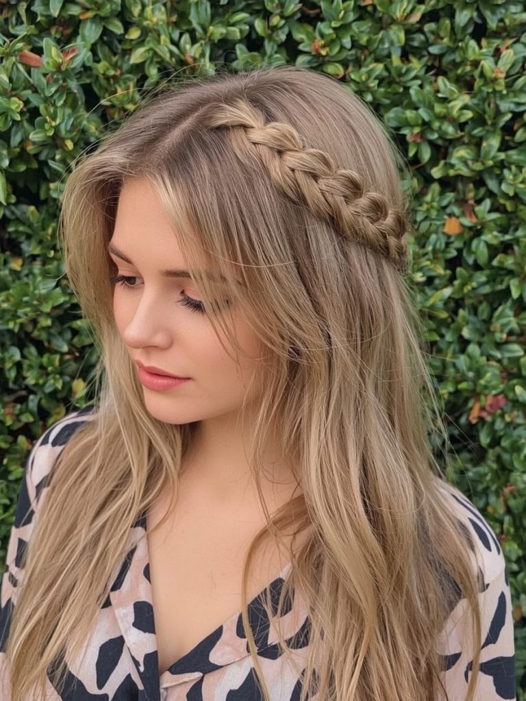 Hair Styles Braids Ideas: French Braid Elegance