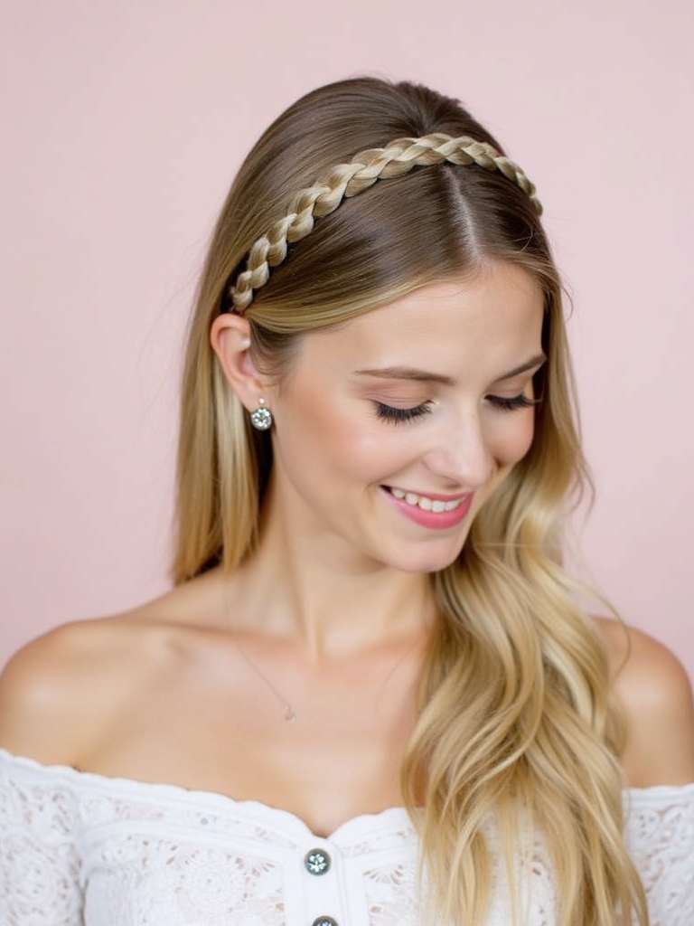Easy Hairstyles for School: Low Space Buns