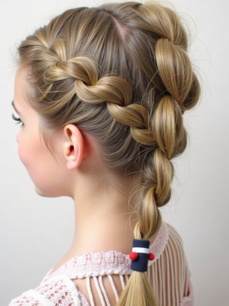 Cute Easy Side Braid Hairstyle