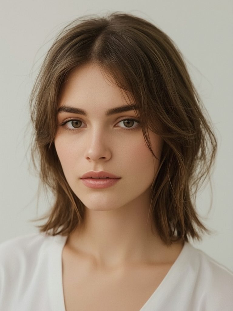 Shoulder Length Razor Cut for Thin Fine Hair