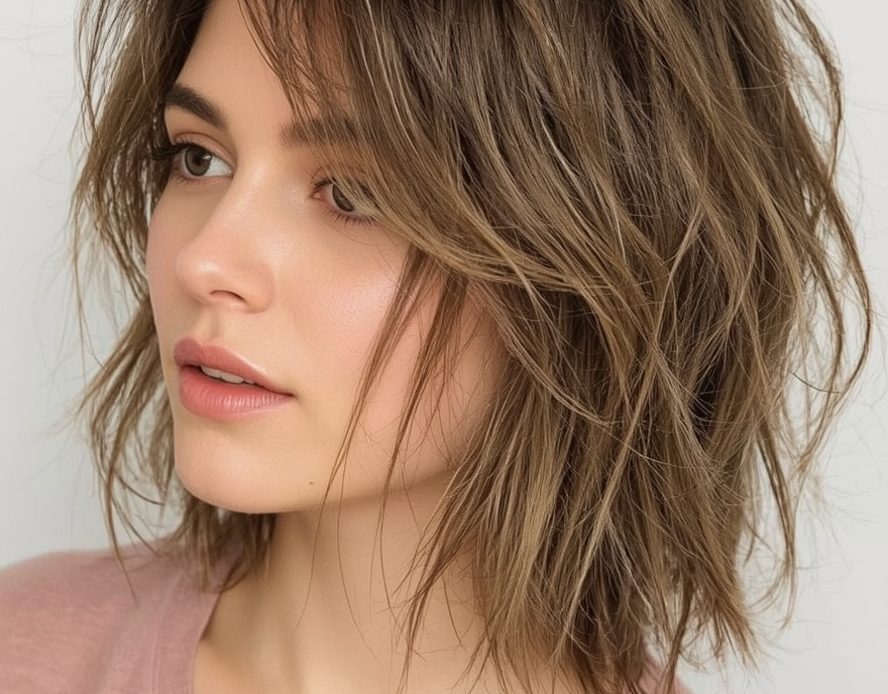 Tapered Back Pixie Short Messy Haircut For Women