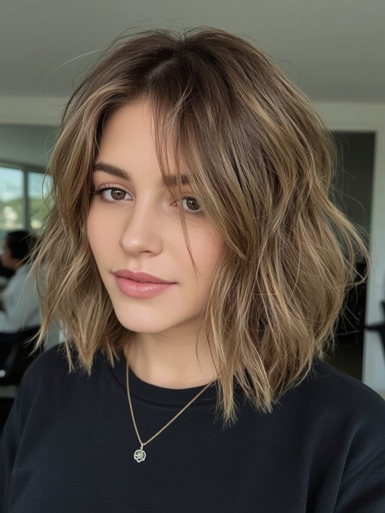 Caramel Highlights on Brown Hair: Warm Caramel Canvas