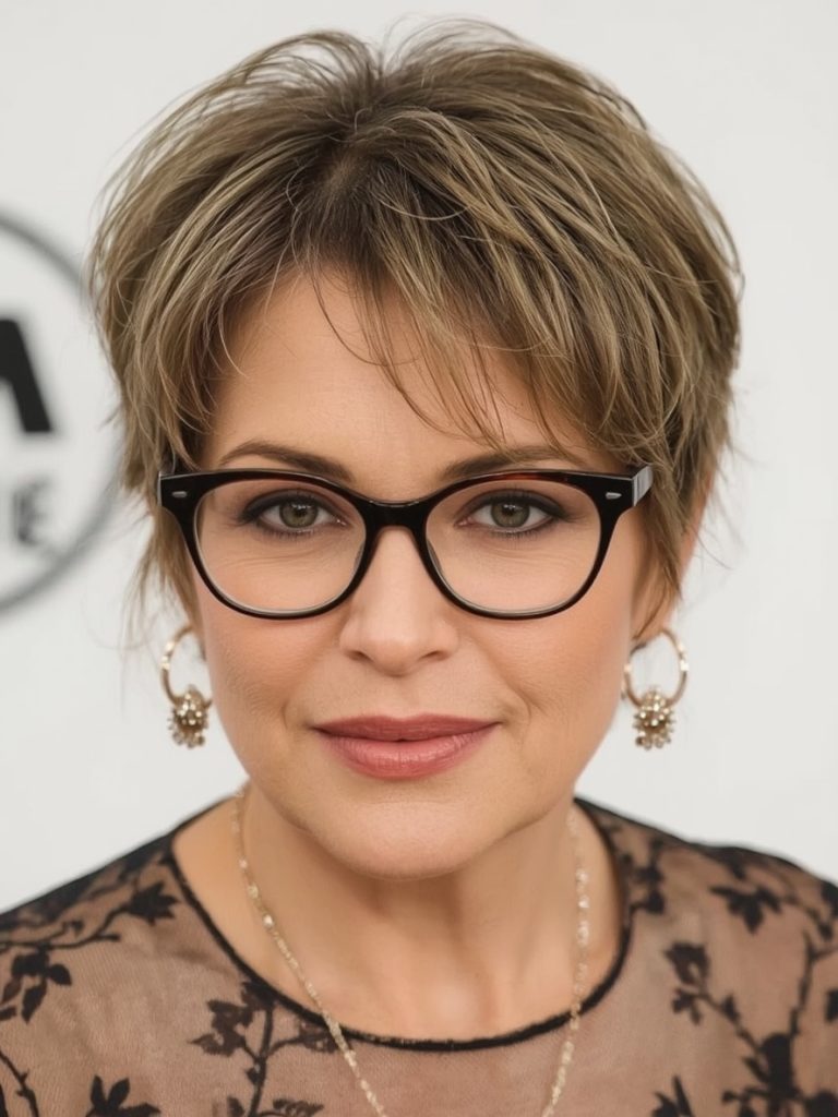 Hairstyles For Thin Fine Hair Over 60: Voluminous Curls with Root Lift
